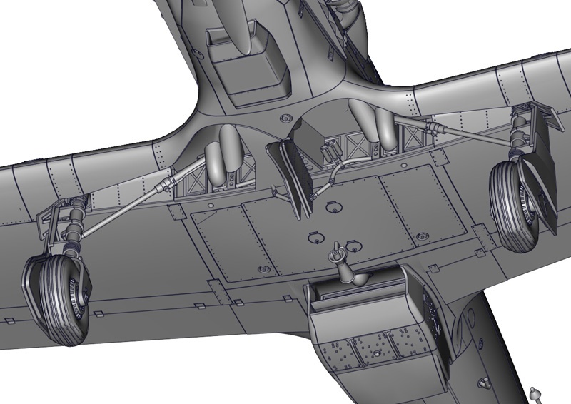 Zdjęcie dodatkowe produktu Macchi.202 Folgore 1:32 Italeri 2518