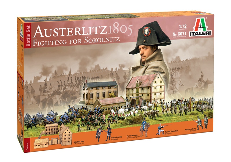 Zdjęcie główne produktu Battle Set: Austerlitz 1805 1:72 Italeri 6071