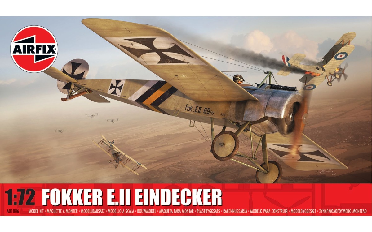 Zdjęcie główne produktu Fokker E.II Eindecker 1:72 Airfix 01086