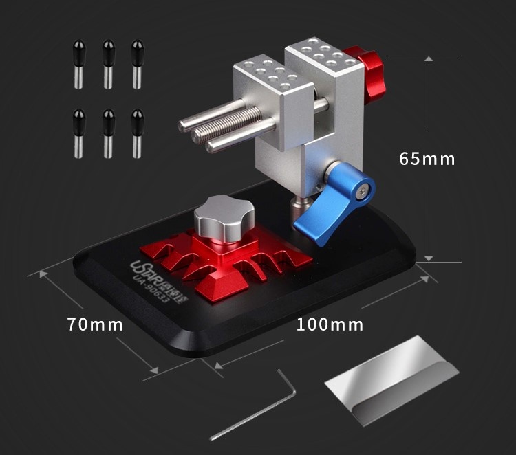 Zdjęcie dodatkowe produktu Miniaturowe imadło modelarskie U-Star 90633