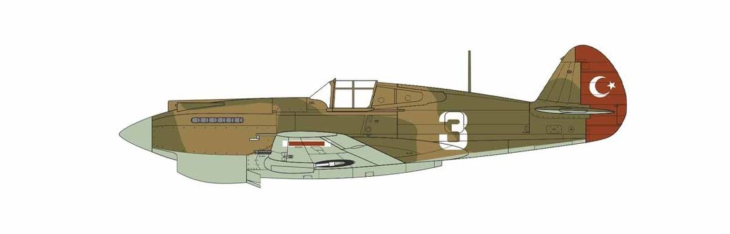 Zdjęcie dodatkowe produktu Curtiss Tomahawk Mk.II 1:48 Airfix 05133A