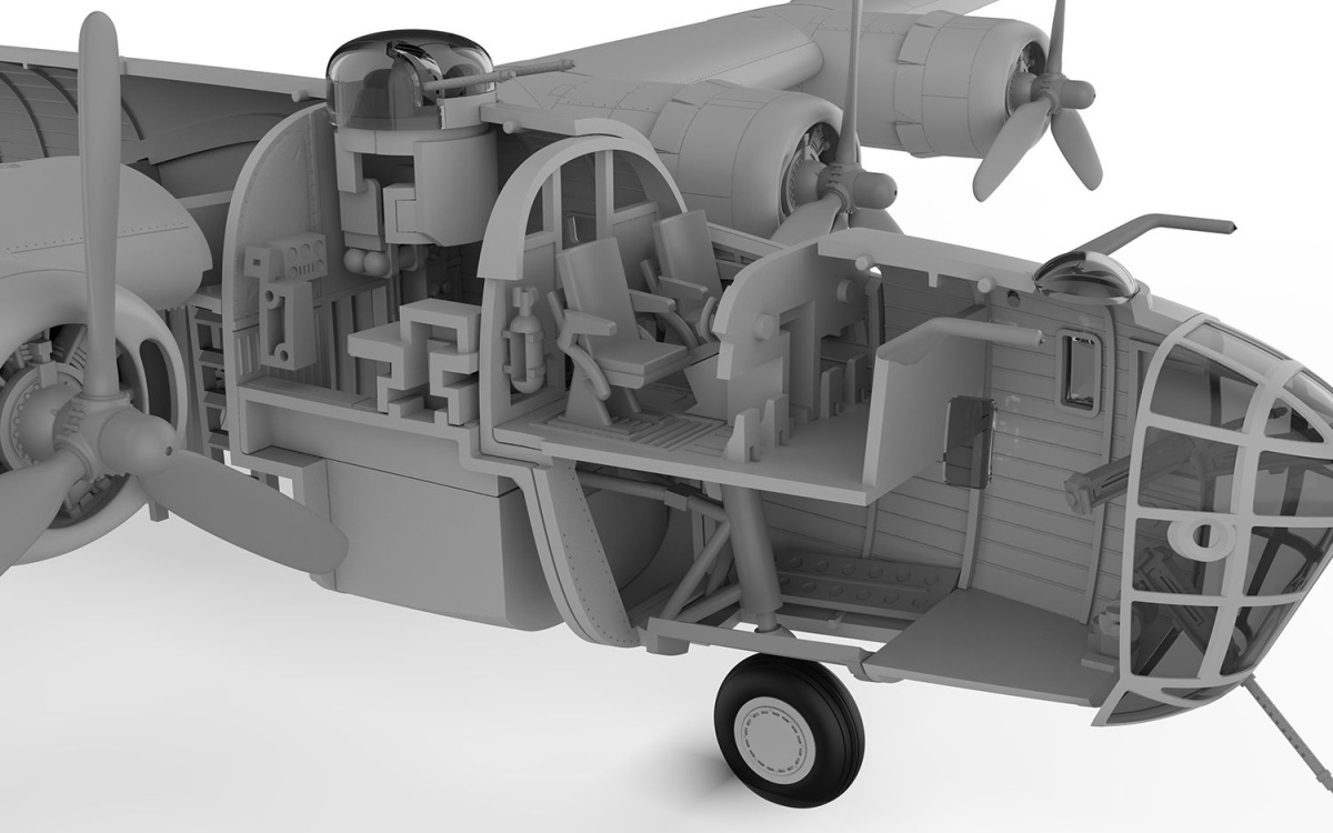 Zdjęcie dodatkowe produktu Consolidated B-24D Liberator 1:72 Airfix 09011