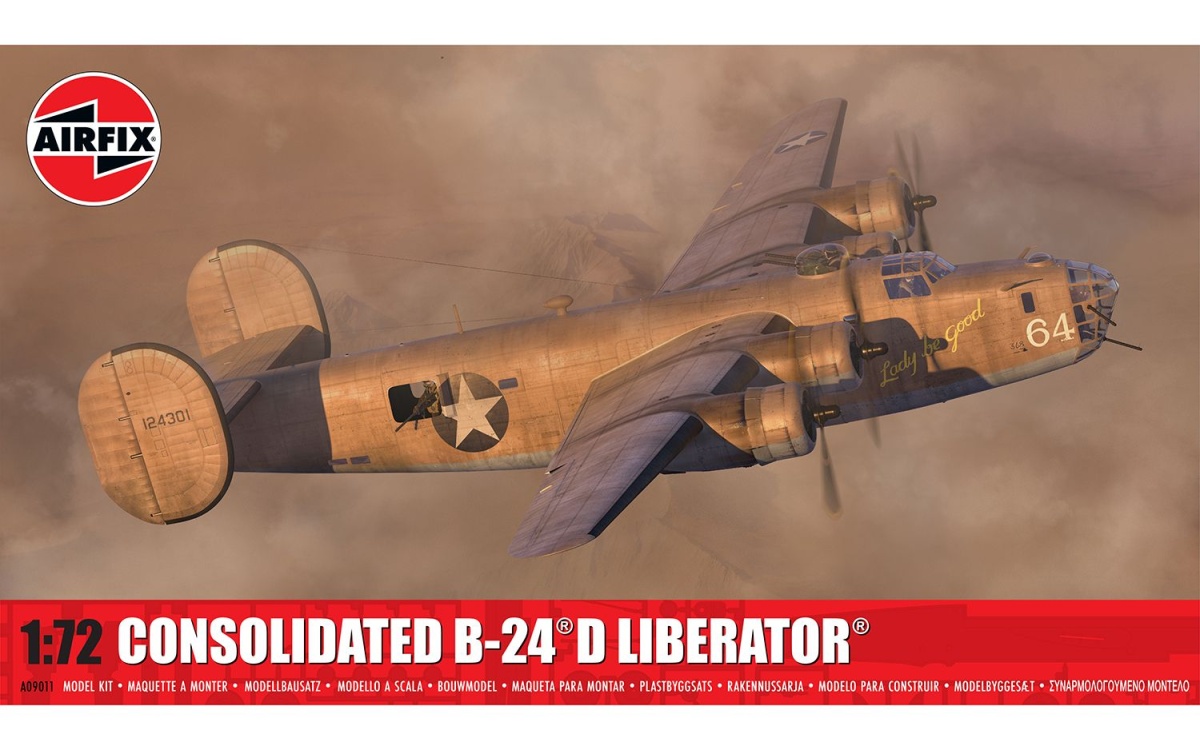 Zdjęcie główne produktu Consolidated B-24D Liberator 1:72 Airfix 09011