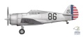 Zdjęcie dodatkowe produktu Curtiss P-36A 1:72 Arma Hobby 70081