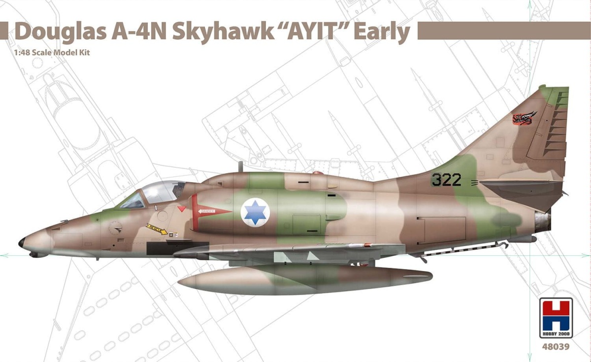 Zdjęcie główne produktu Douglas A-4N Skyhawk AYIT Early 1:48 Hobby 2000 48039