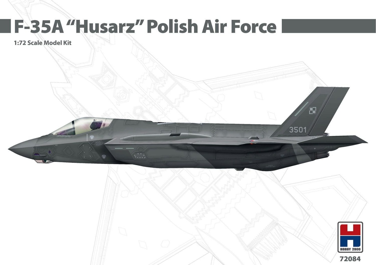 Zdjęcie główne produktu F-35A "Husarz" Polskie Siły Powietrzne 1:72 Hobby 2000 72084