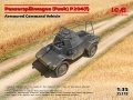 Zdjęcie główne produktu Opancerzony wóz dowodzenia Panzerspahwagen (Funk) P204(f) 1:35 ICM 35378