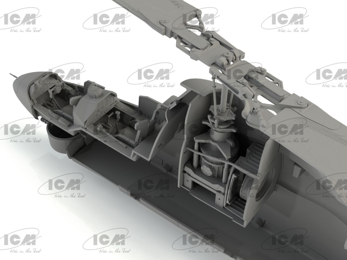Zdjęcie dodatkowe produktu AH-1G Cobra US Attack Helicopter (Late Production) 1:35 ICM 53031