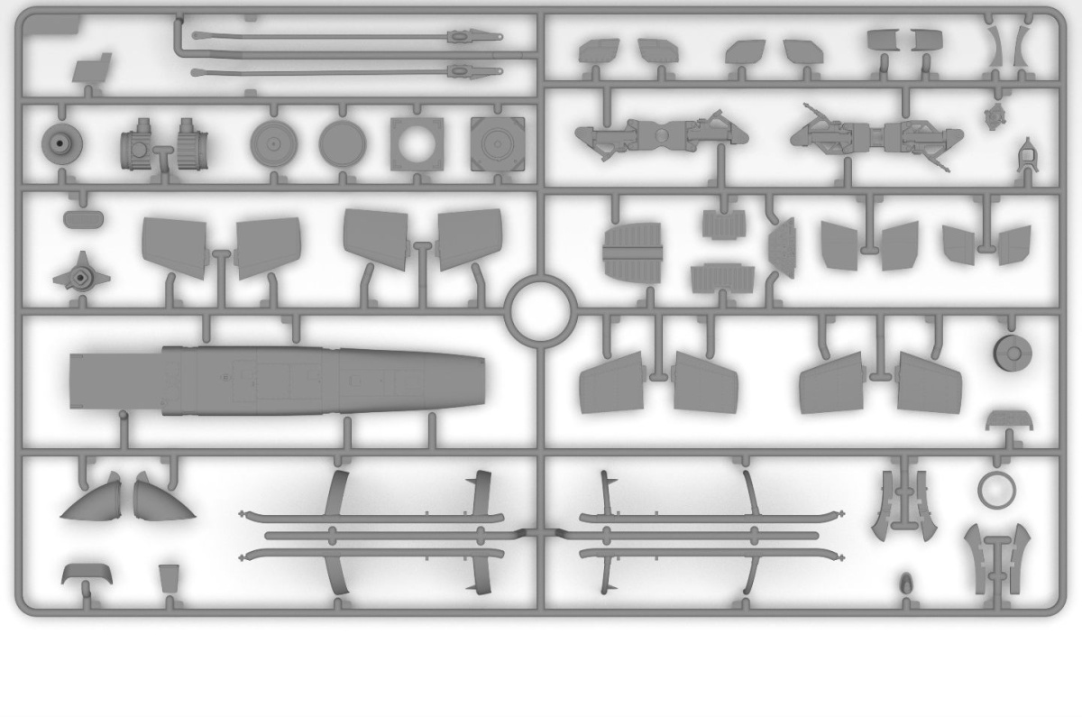 Zdjęcie dodatkowe produktu AH-1G Cobra US Attack Helicopter (Late Production) 1:35 ICM 53031