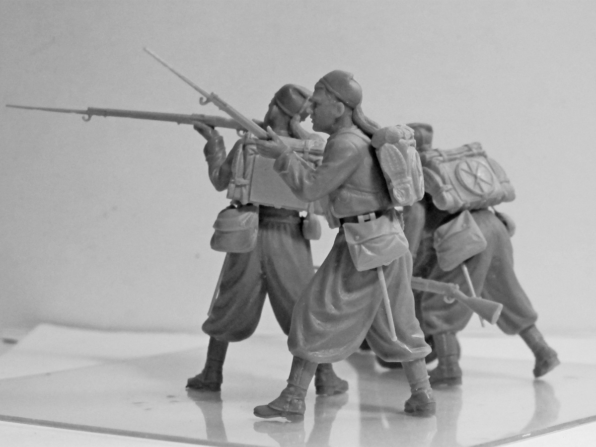 Zdjęcie dodatkowe produktu Francuscy Żuawi (1914) 1:35 ICM 35709