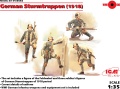 Zdjęcie główne produktu Niemieccy Sturmtruppen (1918) 1:35 ICM 35692