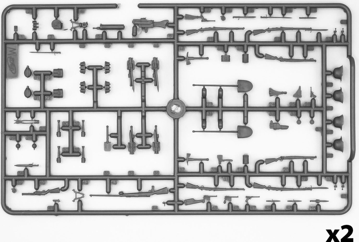 Zdjęcie dodatkowe produktu Niemieccy Sturmtruppen (1918) 1:35 ICM 35692