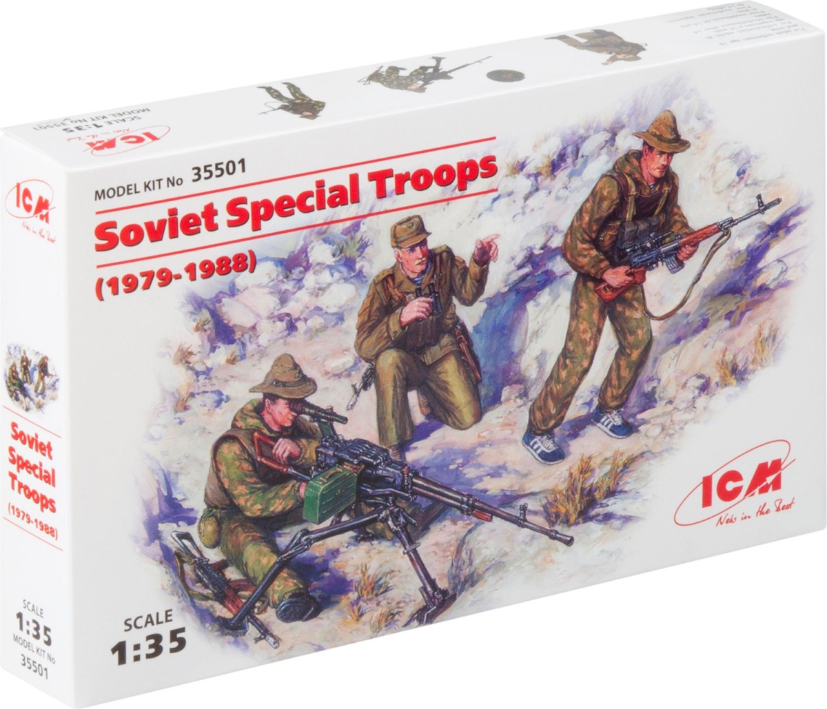 Zdjęcie dodatkowe produktu Radzieckie Oddziały Specjalne (1979-1988) 1:35 ICM 35501