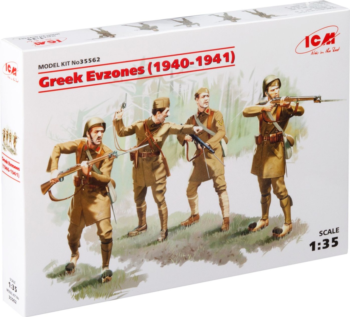 Zdjęcie dodatkowe produktu Greccy Evzony (1940-1941) 1:35 ICM 35562