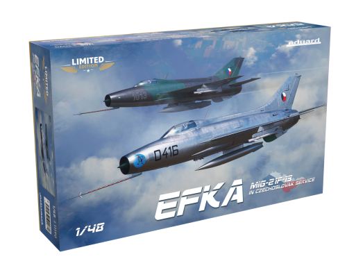 EFKA / MiG-21F-13 in Czechoslovak Service - Limited Edition 1:48 Eduard 11190