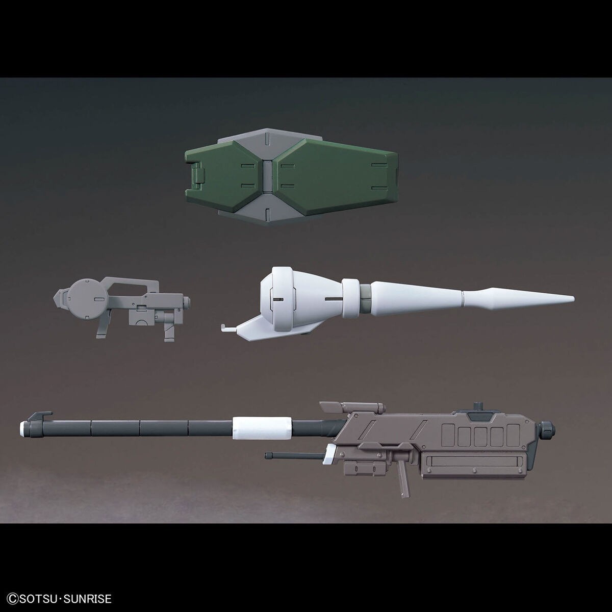 Zdjęcie dodatkowe produktu Gunpla Option Parts Set Gunpla 11 (Smoothbore Gun for Barbatos) HGIBA 1:144