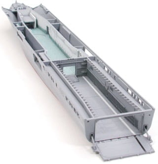 Zdjęcie dodatkowe produktu LST-4002 Shimokita (JMSDF, Japoński Okręt Obronny) 1:700 Tamiya 31006