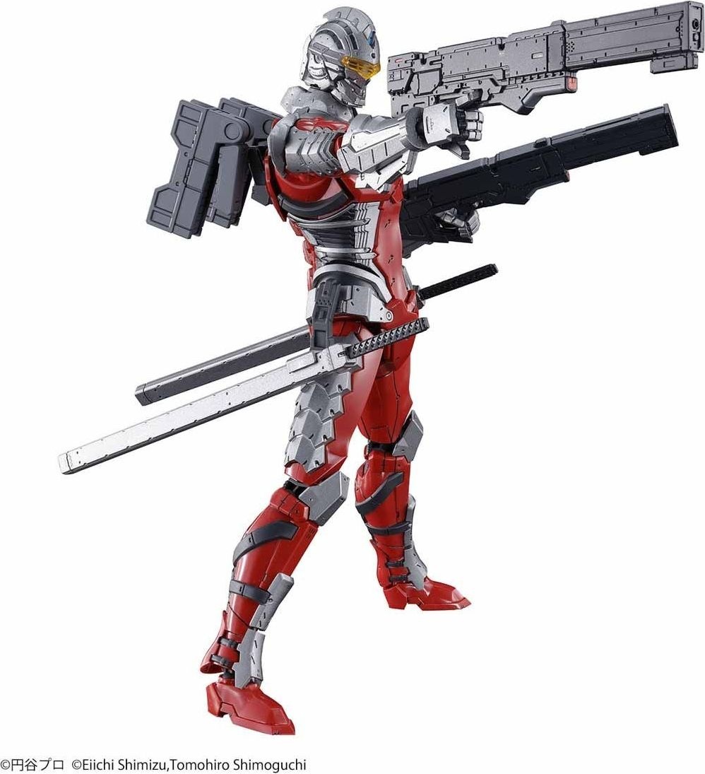 Zdjęcie dodatkowe produktu Figurka do składania Ultraman Suit Ver 7.3 (Fully Armed) 1:12 Figure-rise Standard (FRS)