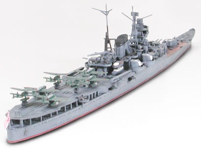 Zdjęcie dodatkowe produktu Mogami (Japoński Ciężki Krążownik) 1:700 Tamiya 31341