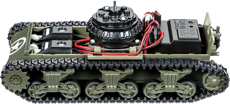 Zdjęcie dodatkowe produktu U.S. Medium Tank M4A3 Sherman (zdalnie sterowany, do samodzielnego złożenia) 1:35 Tamiya 48217