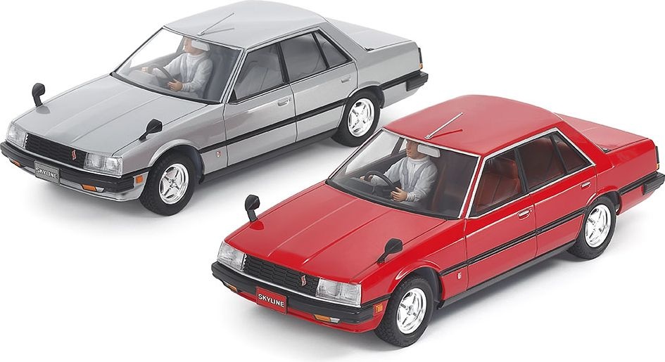 Zdjęcie dodatkowe produktu Nissan Skyline Sedan 2000 Turbo GT-ES 1:24 Tamiya 24374