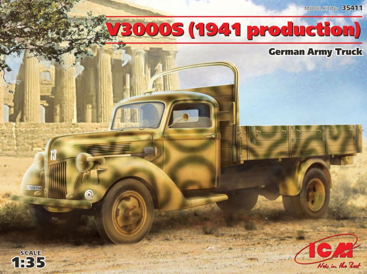 Zdjęcie główne produktu V3000S (produkcja 1941) 1:35 ICM 35411