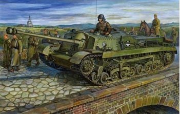 Węgierskie działo szturmowe 75 mm 44M Zrinyi I 1:35 Bronco CB35121