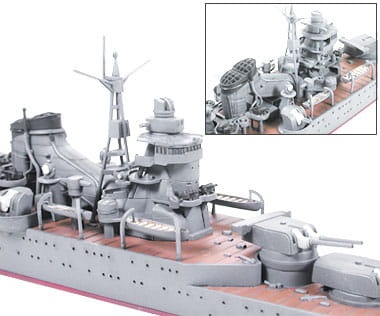 Zdjęcie dodatkowe produktu Suzuya (Japoński Ciężki Krążownik) 1:700 Tamiya 31343