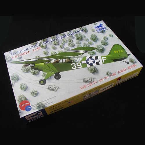 Zdjęcie dodatkowe produktu US Piper Cub L4 (0-59) Grasshopper 1:35 Bronco CB35014