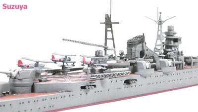 Zdjęcie dodatkowe produktu Suzuya (Japoński Ciężki Krążownik) 1:700 Tamiya 31343