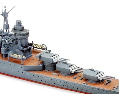 Zdjęcie dodatkowe produktu Kumano (Japoński Lekki Krążownik) 1:700 Tamiya 31344