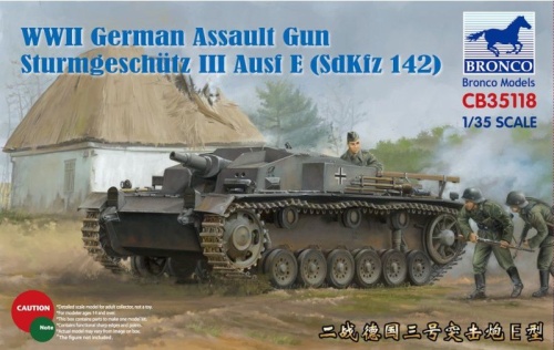 Sturmgeschutz III Ausf E (SdKfz 142) 1:35 Bronco CB35118