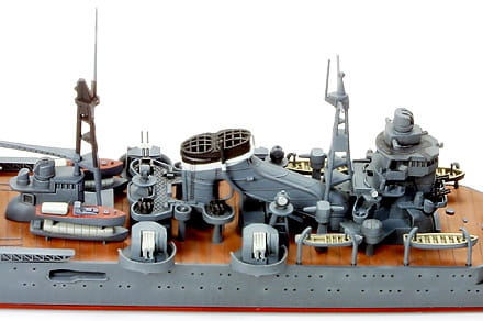 Zdjęcie dodatkowe produktu Kumano (Japoński Lekki Krążownik) 1:700 Tamiya 31344