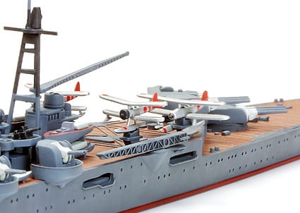 Zdjęcie dodatkowe produktu Kumano (Japoński Lekki Krążownik) 1:700 Tamiya 31344