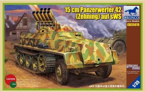 15cm Panzerwerfer 42 (Zehnling) auf sWS 1:35 Bronco CB35070