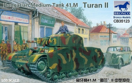 Węgierski czołg średni 41.M Turan II 1:35 Bronco CB35123