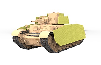 Zdjęcie dodatkowe produktu Węgierski czołg średni 40.M Turan I 1:35 Bronco CB35120