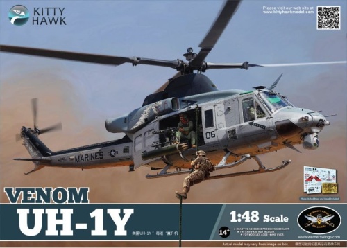 Bell UH-1Y Venom 1:48 Kittyhawk 80124
