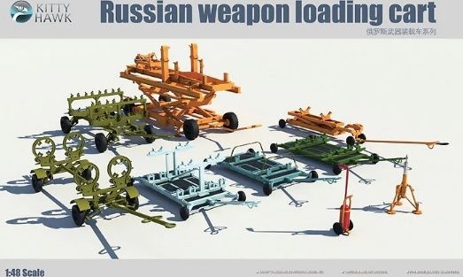 Zdjęcie główne produktu Rosyjski wózek do amunicji  1:48 Kittyhawk 80161