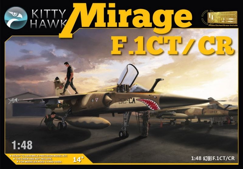 Zdjęcie główne produktu Mirage F.1 CT/CR 1:48 Kittyhawk 80111