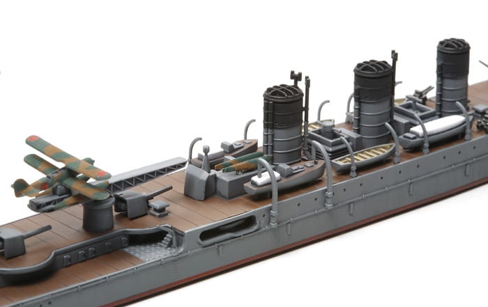 Zdjęcie dodatkowe produktu Abukuma (Japoński Lekki Krążownik) 1:700 Tamiya 31349