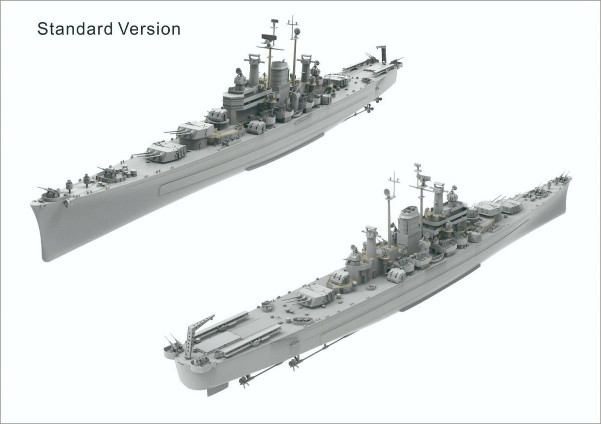 Zdjęcie dodatkowe produktu USS Des Moines CA-134 1:700 Very Fire 700907