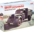 Zdjęcie dodatkowe produktu Niemiecka ciężarówka wojskowa G917T (produkcja 1939) 1:35 ICM 35413