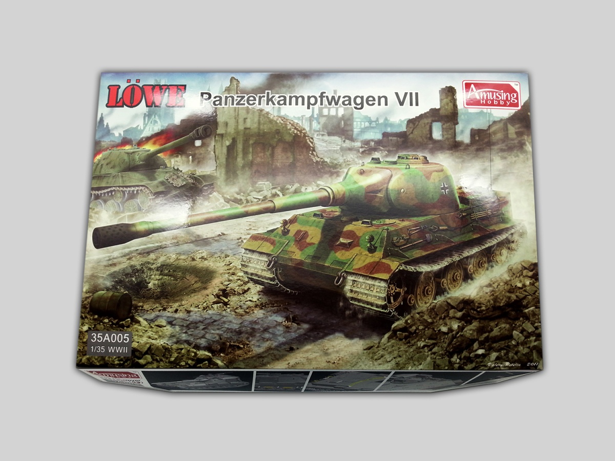 Zdjęcie dodatkowe produktu Panzerkampfwagen VII Lowe 1:35 Amusing Hobby 35A005