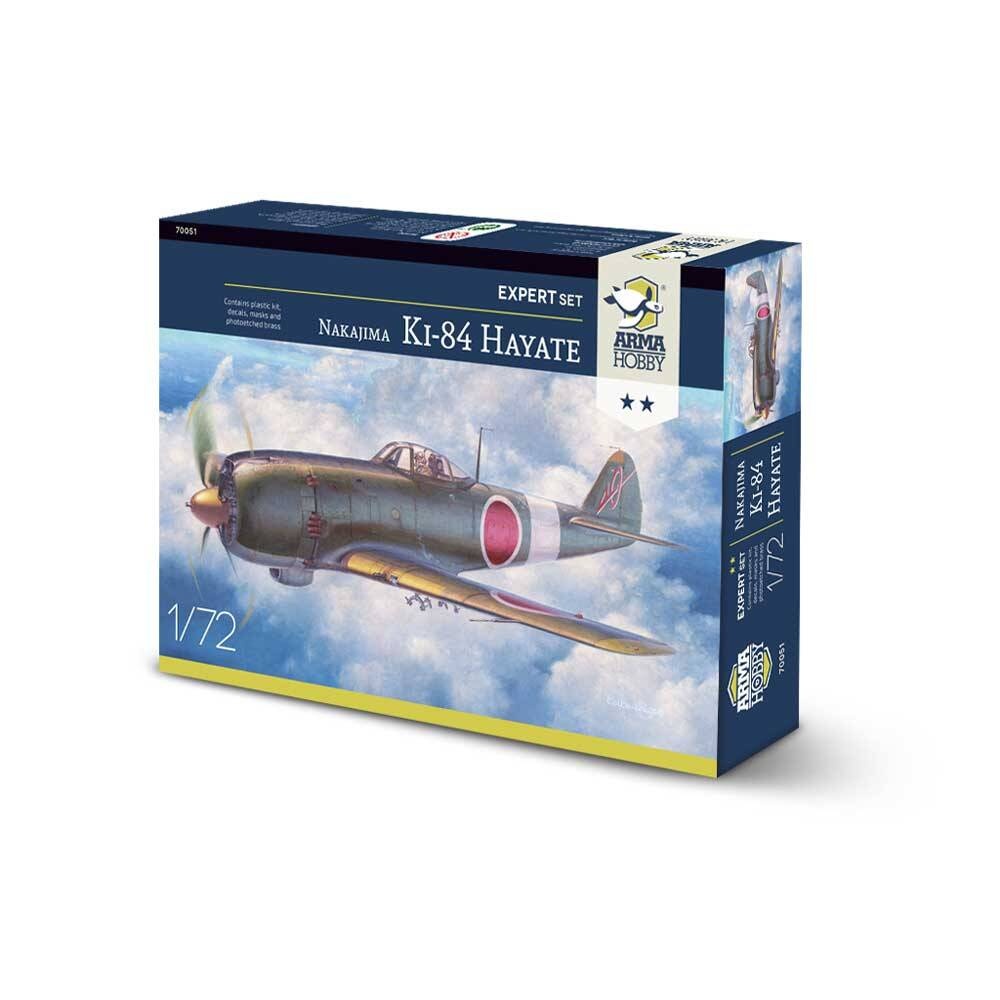 Zdjęcie dodatkowe produktu Nakajima KI-84 Hayate Expert Set 1:72 Arma Hobby 70051