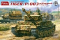 Zdjęcie główne produktu Panzerbefehlswagen Tiger (P) 003 With Zimmerit In May 1944 1:35 Amusing Hobby 35A059