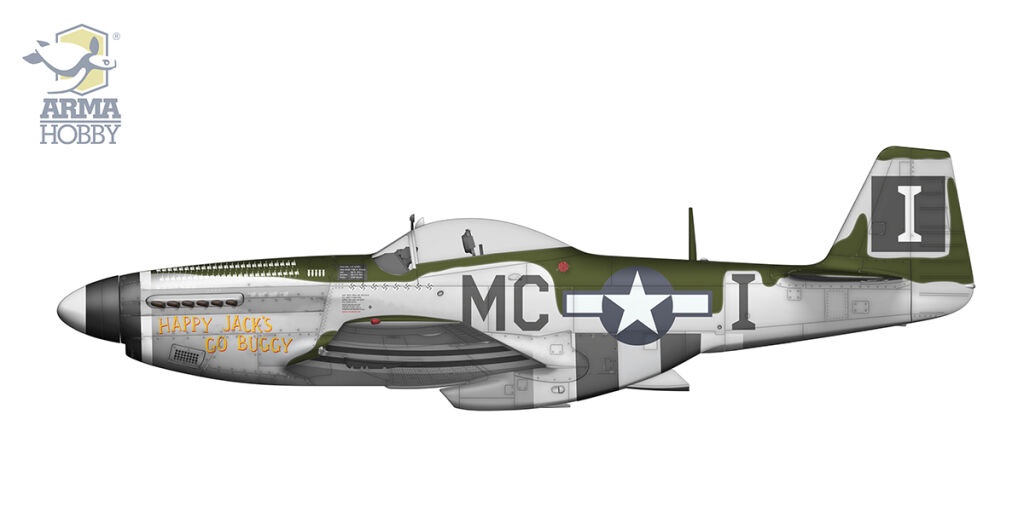 Zdjęcie dodatkowe produktu P-51D Mustang 1:72 Arma Hobby 70070