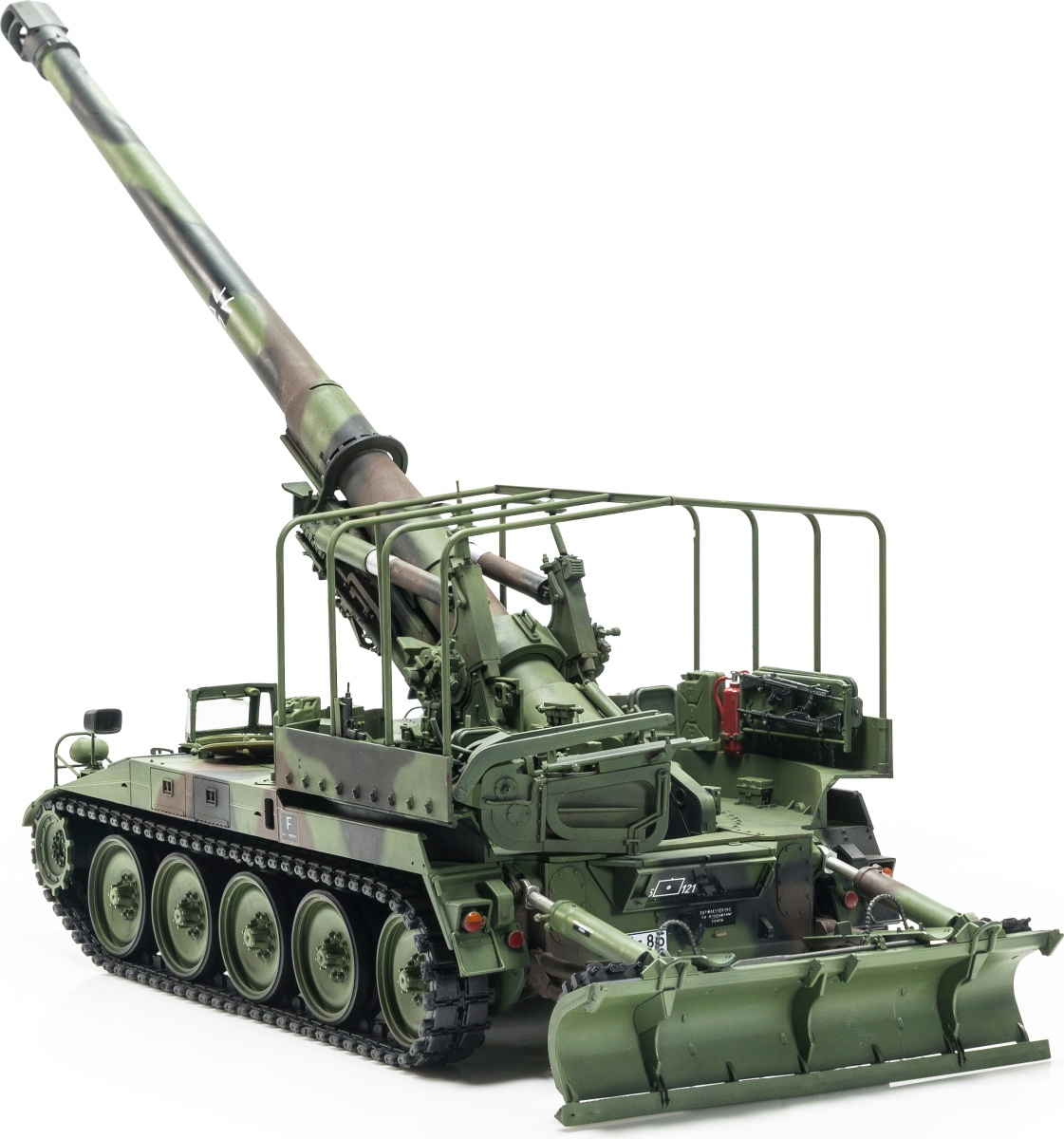 Zdjęcie dodatkowe produktu Samobieżna haubica M110A2G (Armia Niemiecka) 1:35 AFV Club 35350