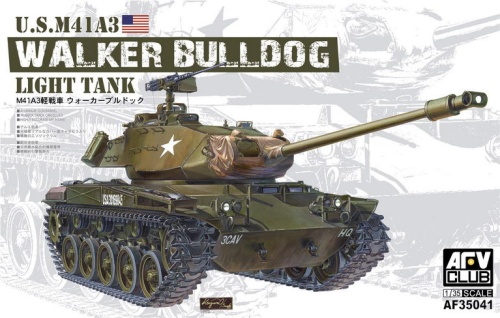 Czołg lekki M41A3 Walker Bulldog 1:35 AFV Club 35041