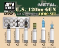 Zdjęcie główne produktu Zestaw amunicji do działa 120 mm 1:35 AFV Club AG35051